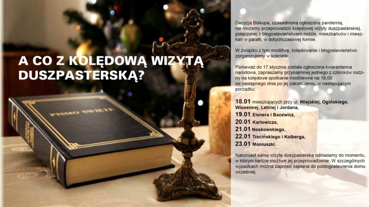 A co z kolędową wizytą duszpasterską? - 2021-01-10