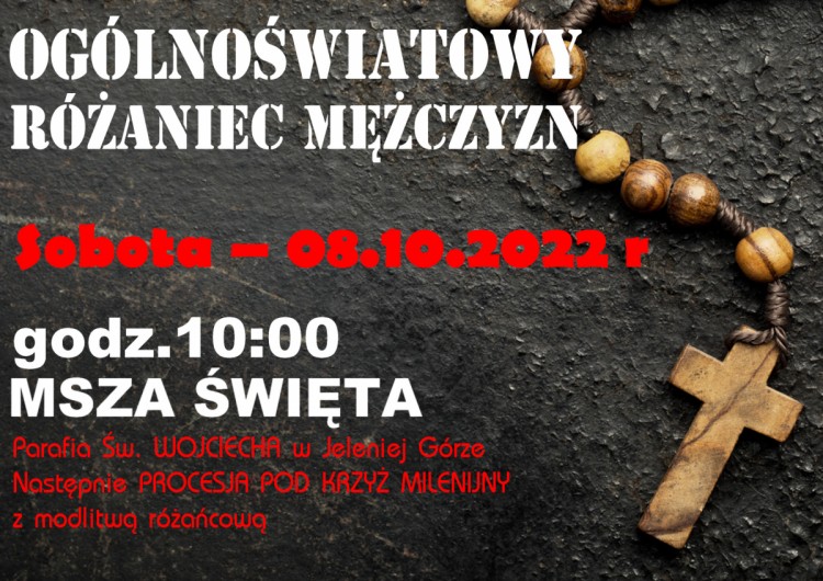 Ogólnoświatowy Różaniec mężczyzn w naszej parafii. - 2022-10-02