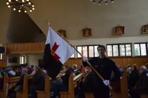 Obrzędy mianowania nowych szefów Skautów Europy 2014-03-23