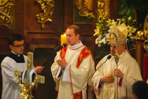 Święcenia diakonatu - dk. Tomasz Ślazyk 2014-07-01