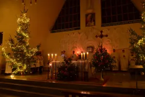 Pasterka i wspólne kolędowanie 2015 2015-12-25