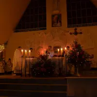 Pasterka i wspólne kolędowanie 2015 - zdjęcie 24