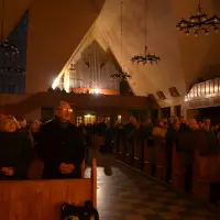 Pasterka i wspólne kolędowanie 2015 - zdjęcie 26