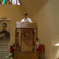 Turniej Tenisa Stołowego z okazji Święta św. Stanisława Kostki Patrona dzieci i młodzieży. - zdjęcie 4